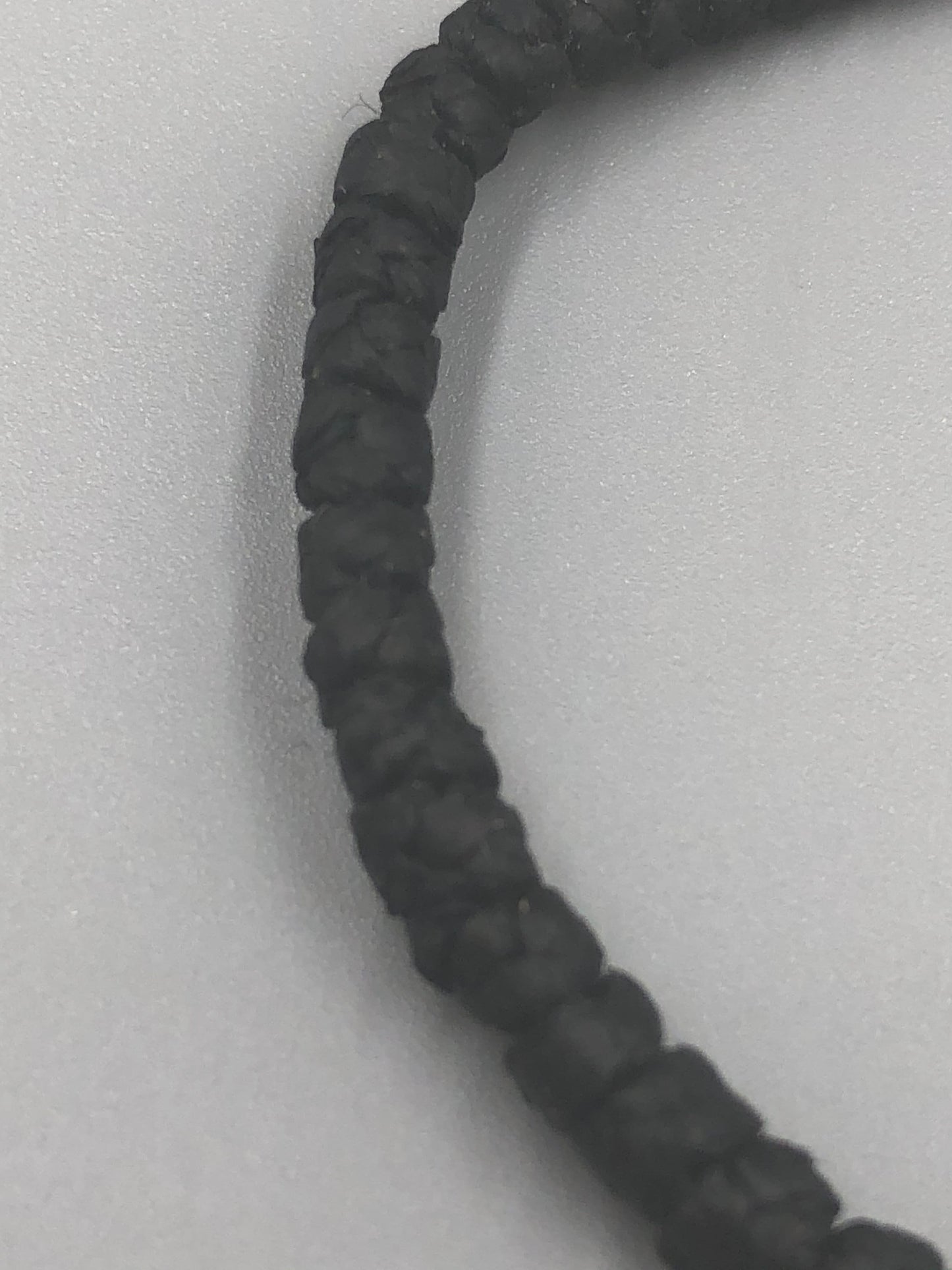 Komboskini Orthodox Prayer rope. Waxed with Virgin Mary