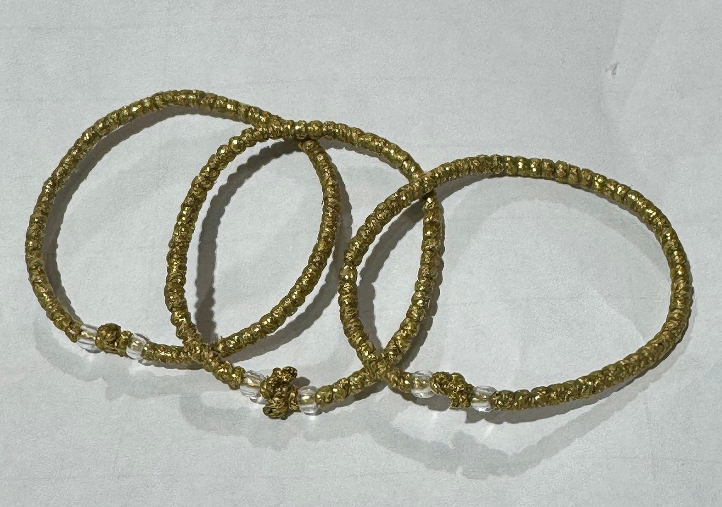Gold tone Komboskinia- orthodox prayer bracelet